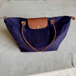 Longchamp Large Billberry Le Pliage Tote